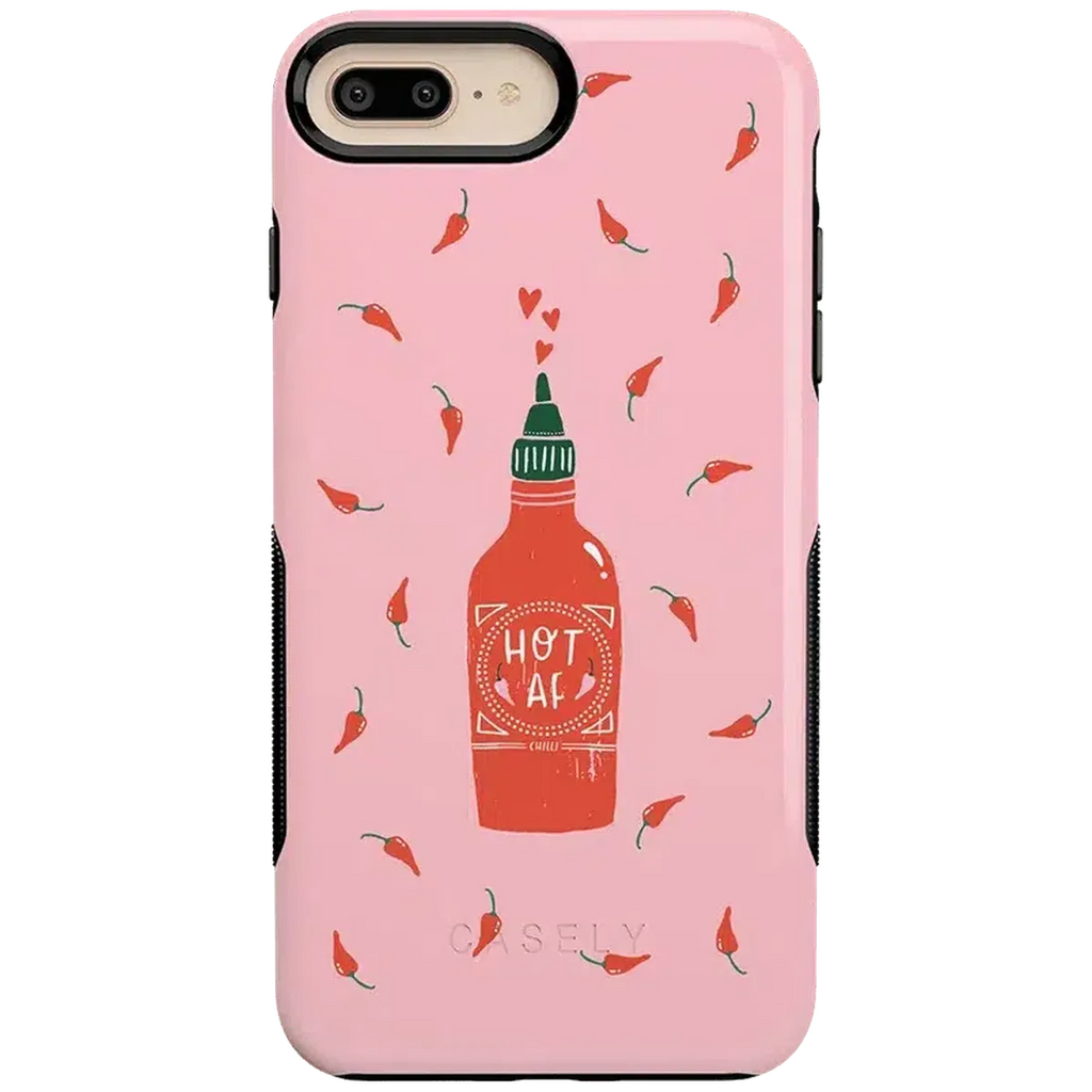 Spicy AF | Pink Chili Hot Sauce Case