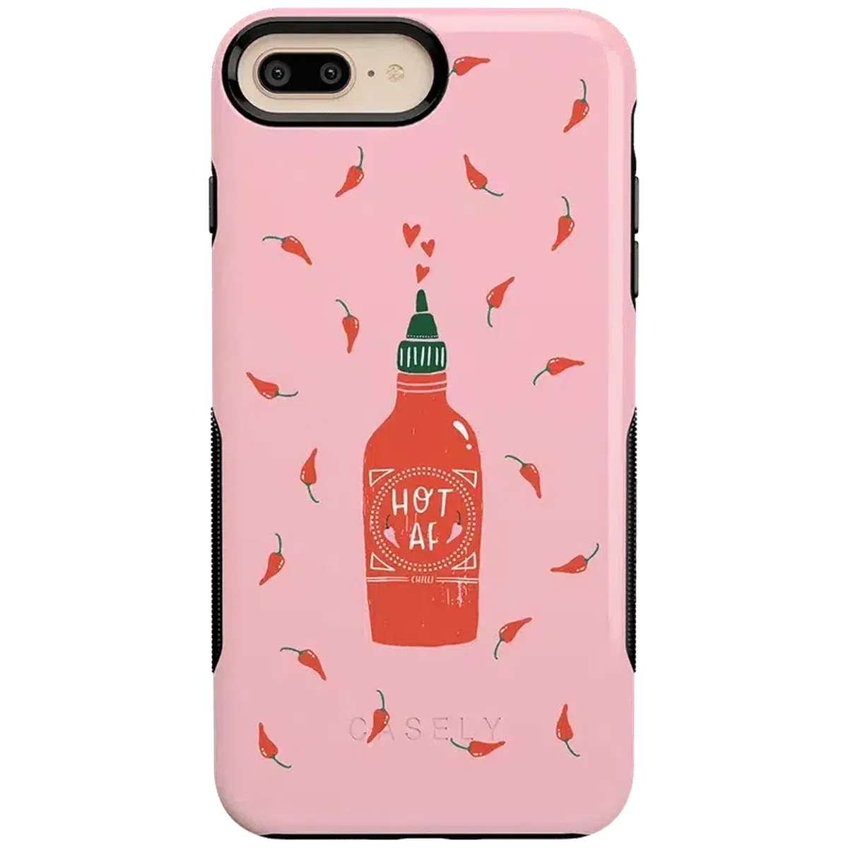 Spicy AF | Pink Chili Hot Sauce Case