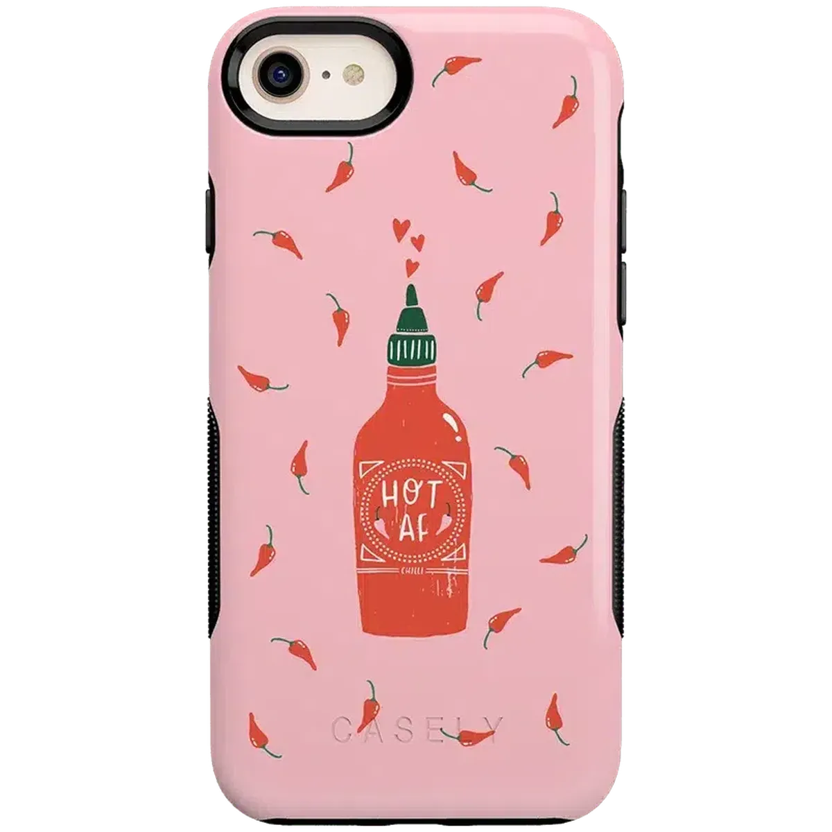 Spicy AF | Pink Chili Hot Sauce Case