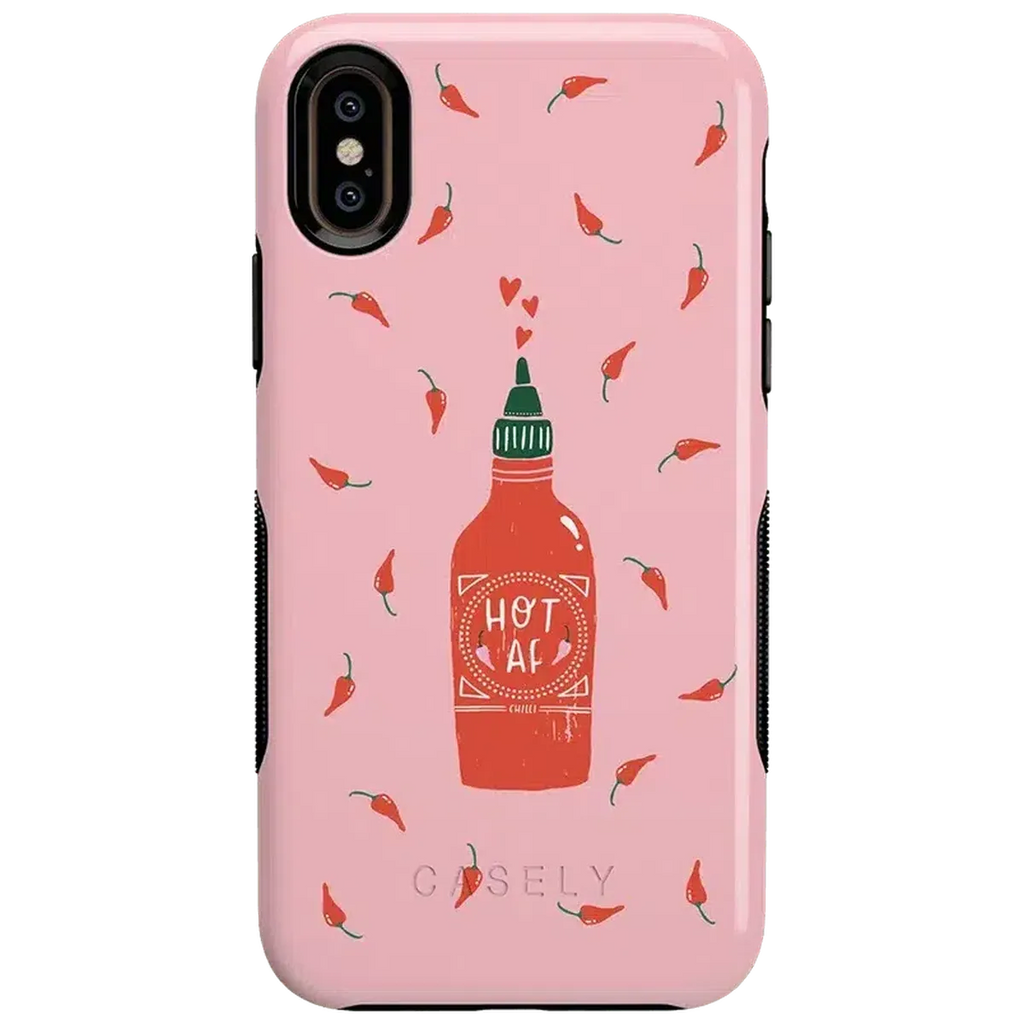 Spicy AF | Pink Chili Hot Sauce Case