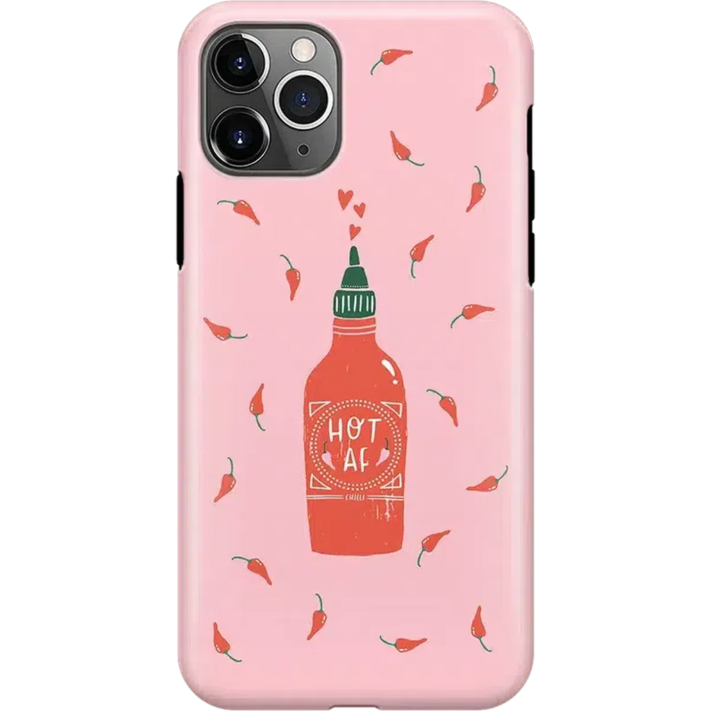 Spicy AF | Pink Chili Hot Sauce Case
