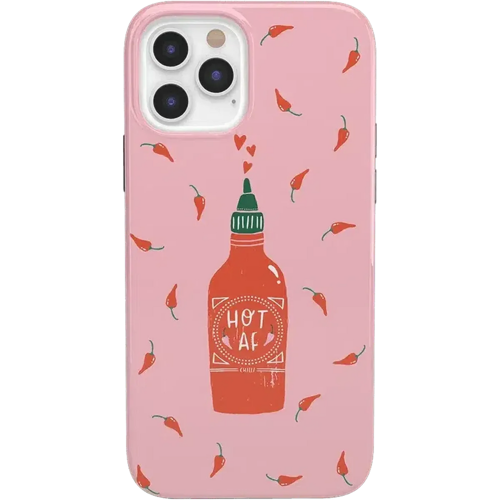 Spicy AF | Pink Chili Hot Sauce Case