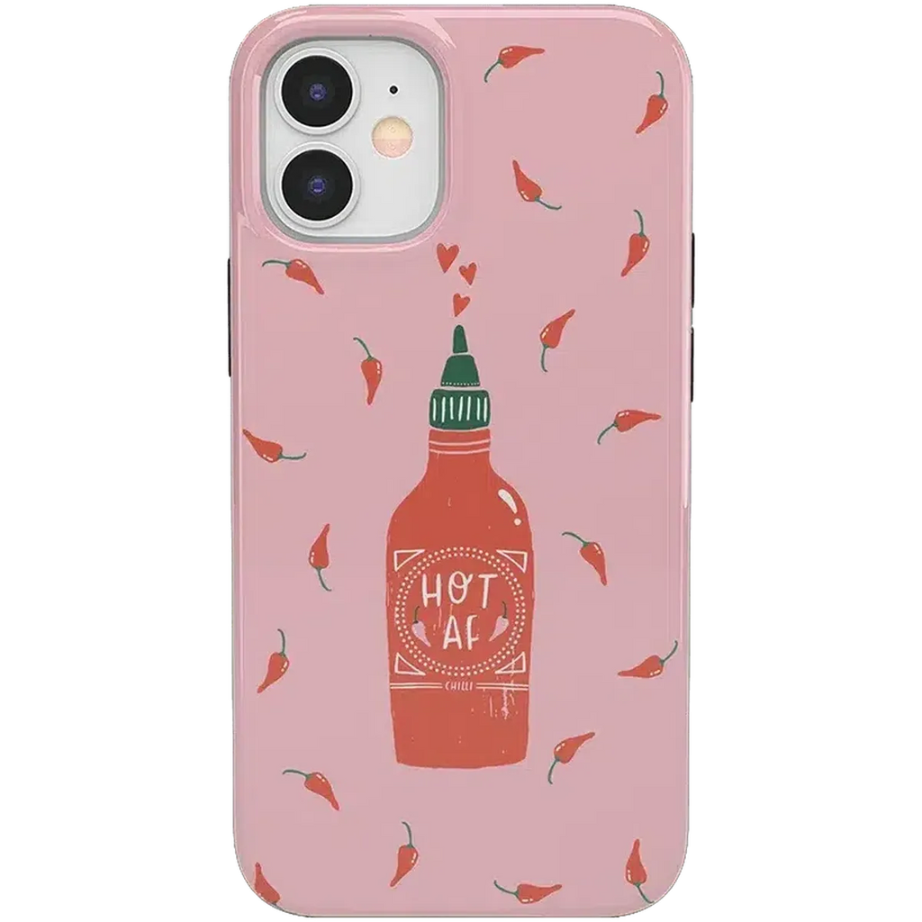 Spicy AF | Pink Chili Hot Sauce Case