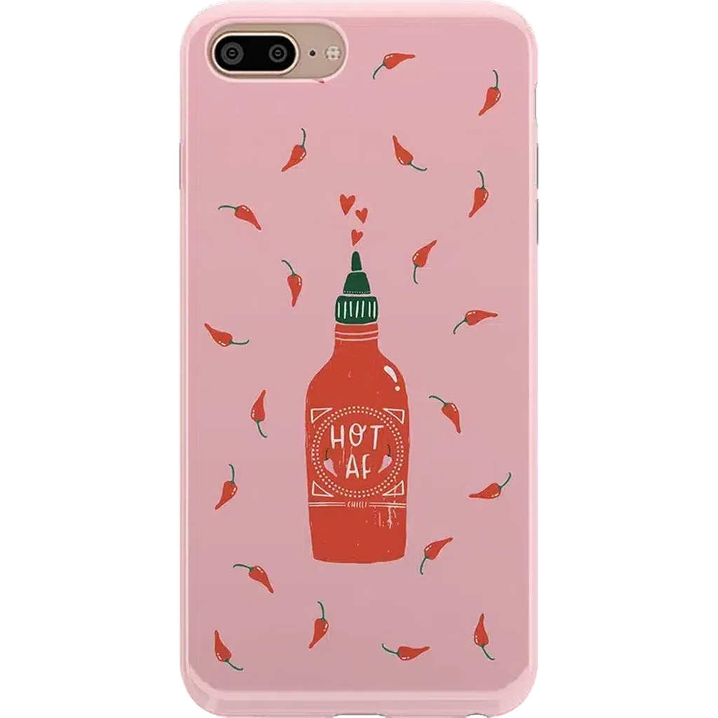 Spicy AF | Pink Chili Hot Sauce Case