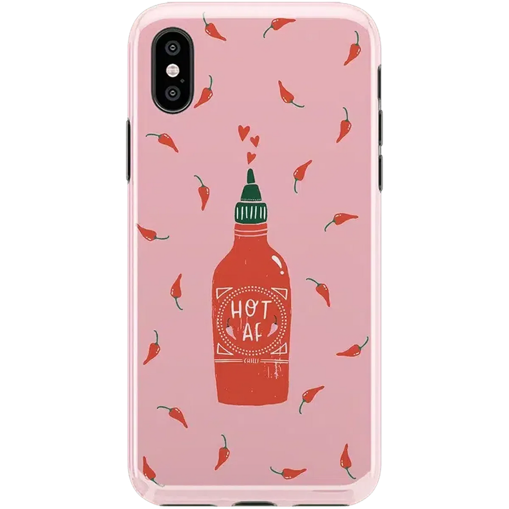 Spicy AF | Pink Chili Hot Sauce Case