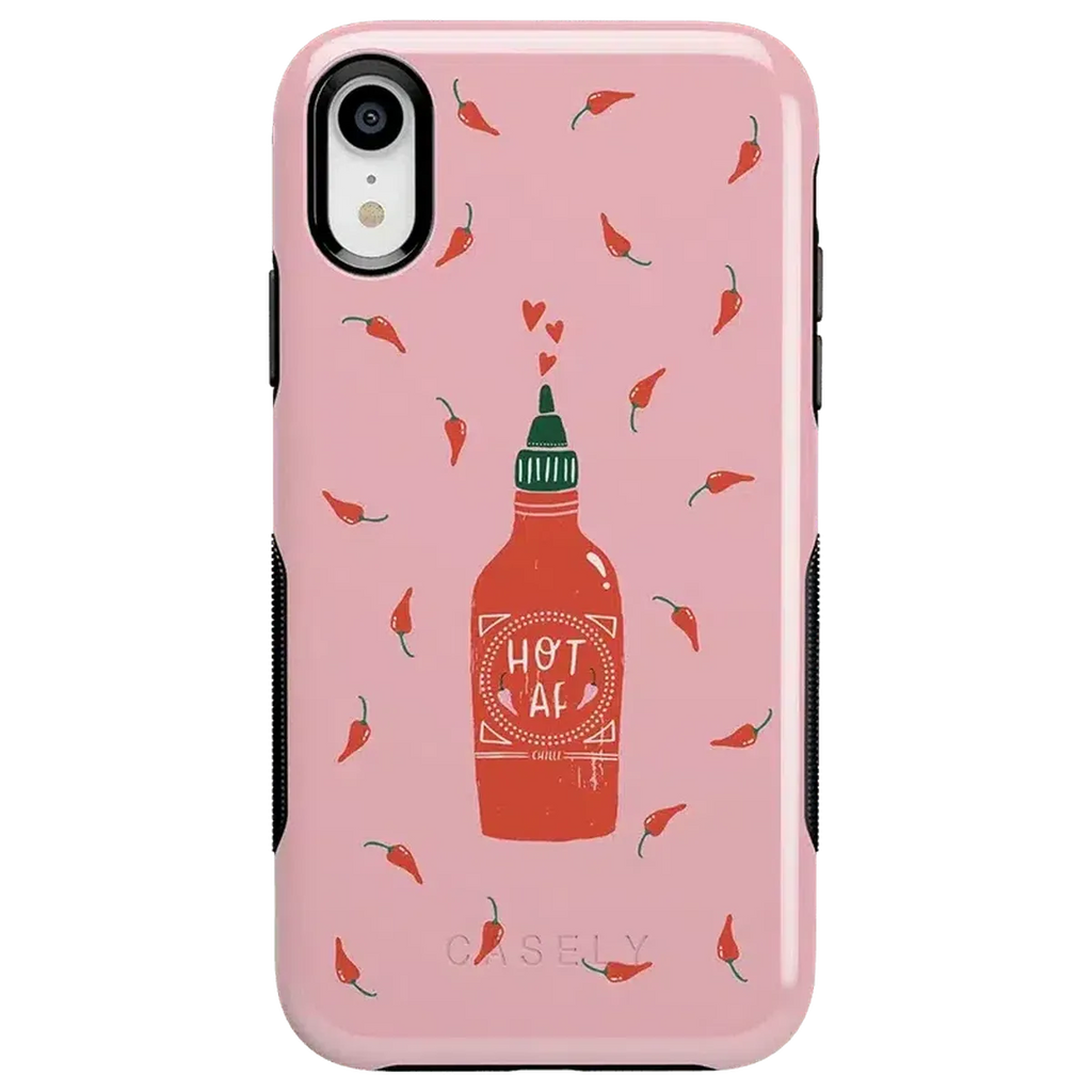 Spicy AF | Pink Chili Hot Sauce Case