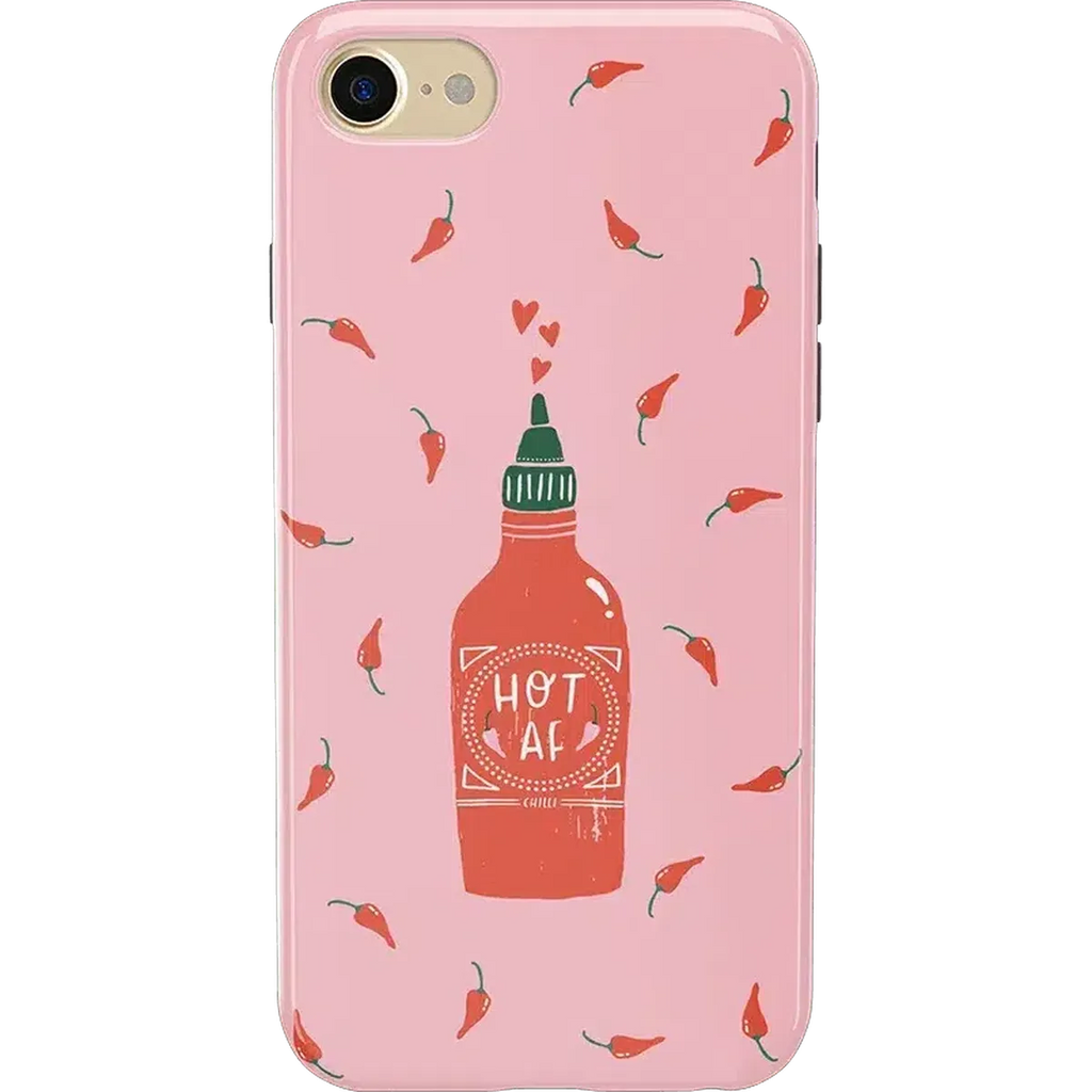Spicy AF | Pink Chili Hot Sauce Case
