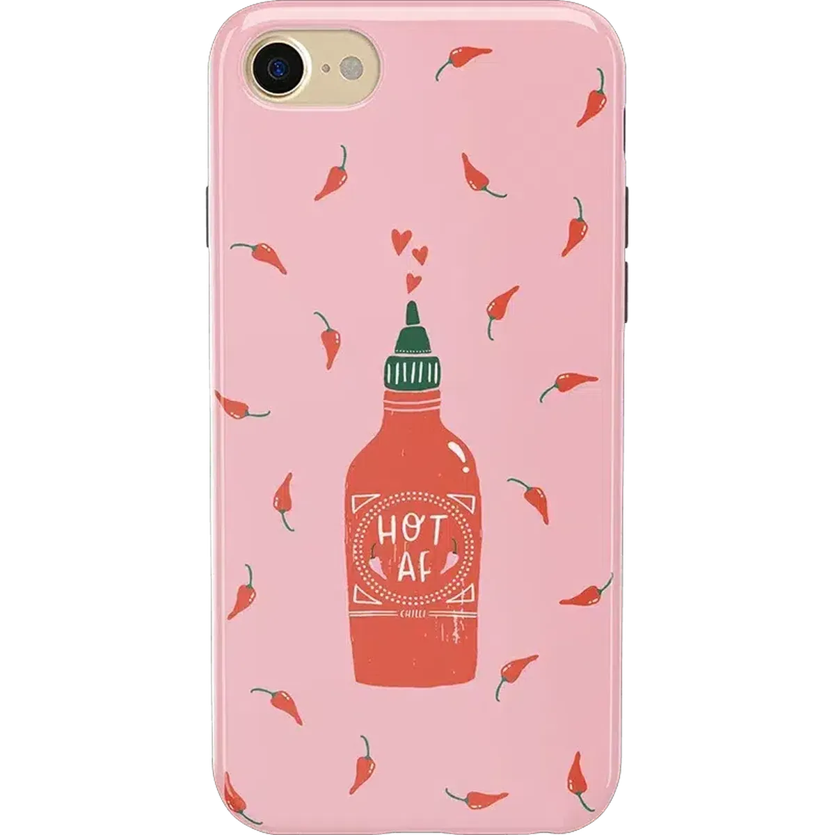 Spicy AF | Pink Chili Hot Sauce Case