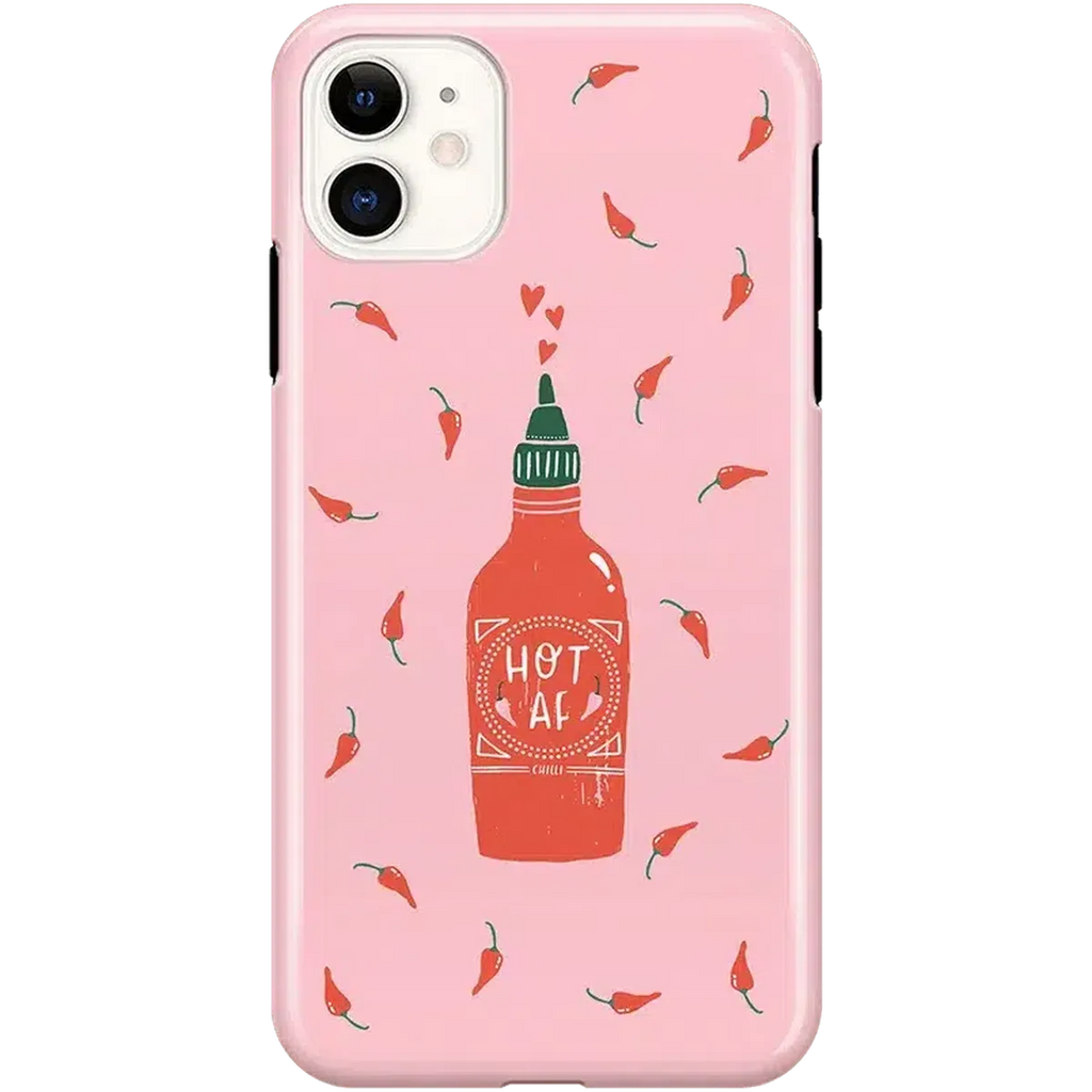 Spicy AF | Pink Chili Hot Sauce Case