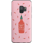 Spicy AF | Pink Chili Hot Sauce Samsung Case