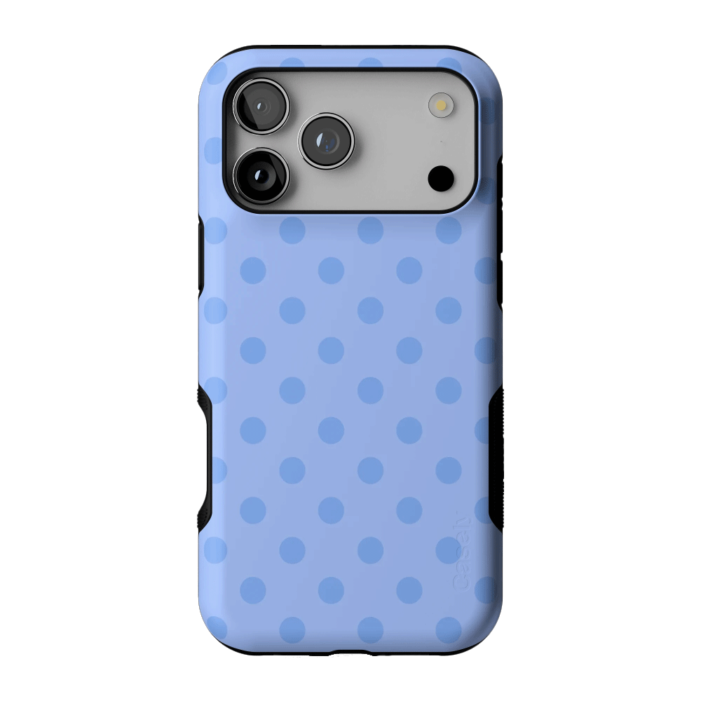 Spotted in SoHo | Periwinkle Polka Dot Case