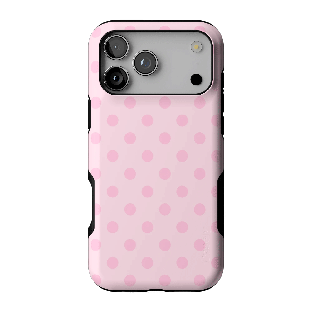 Spotted in SoHo | Pink Polka Dot Case