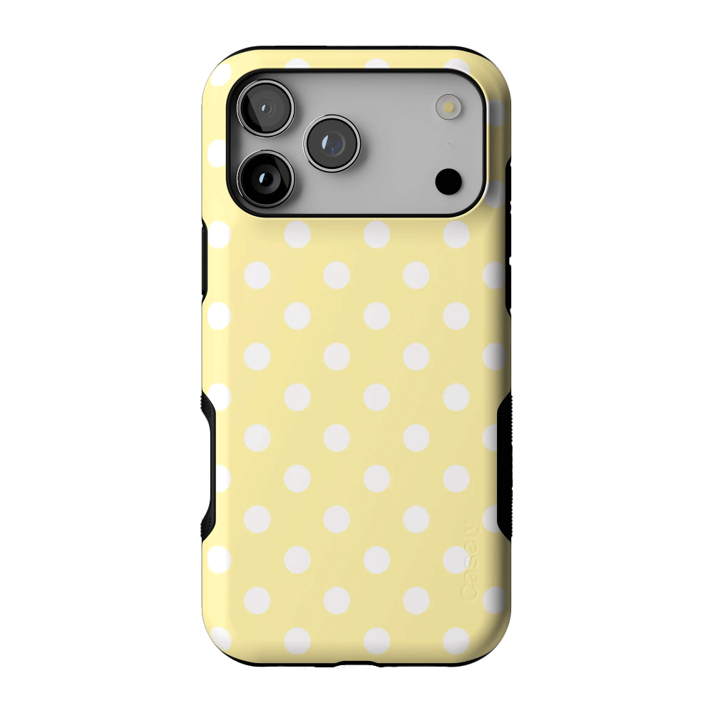 Spotted in SoHo | Yellow Polka Dot Case