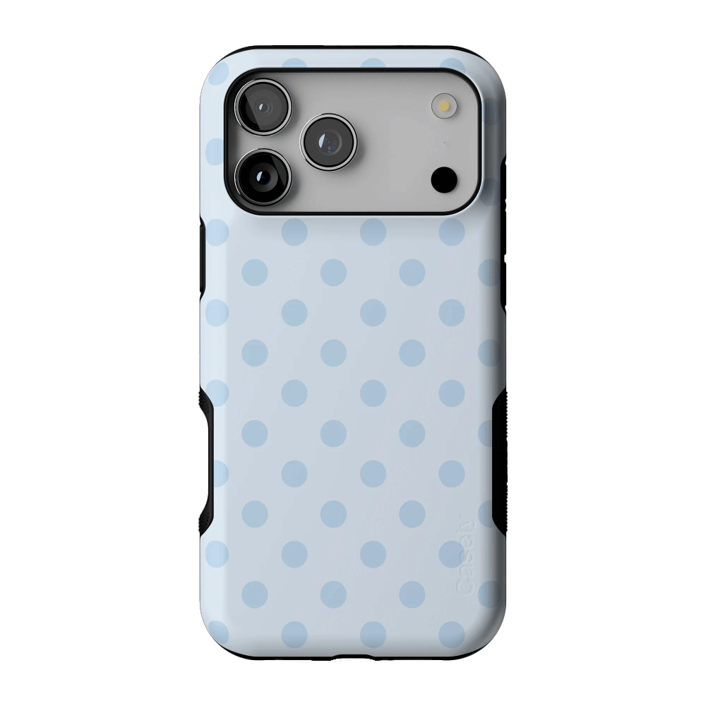 Spotted in SoHo | Light Blue Polka Dot Case