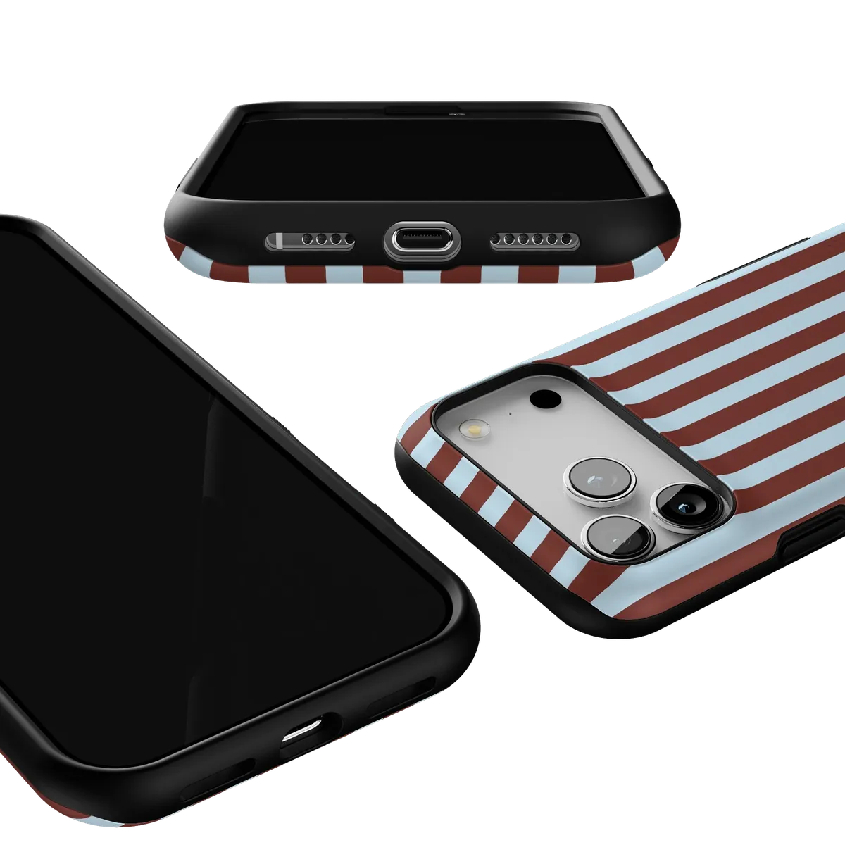 Sunday in Brooklyn | Blue Stripes Case
