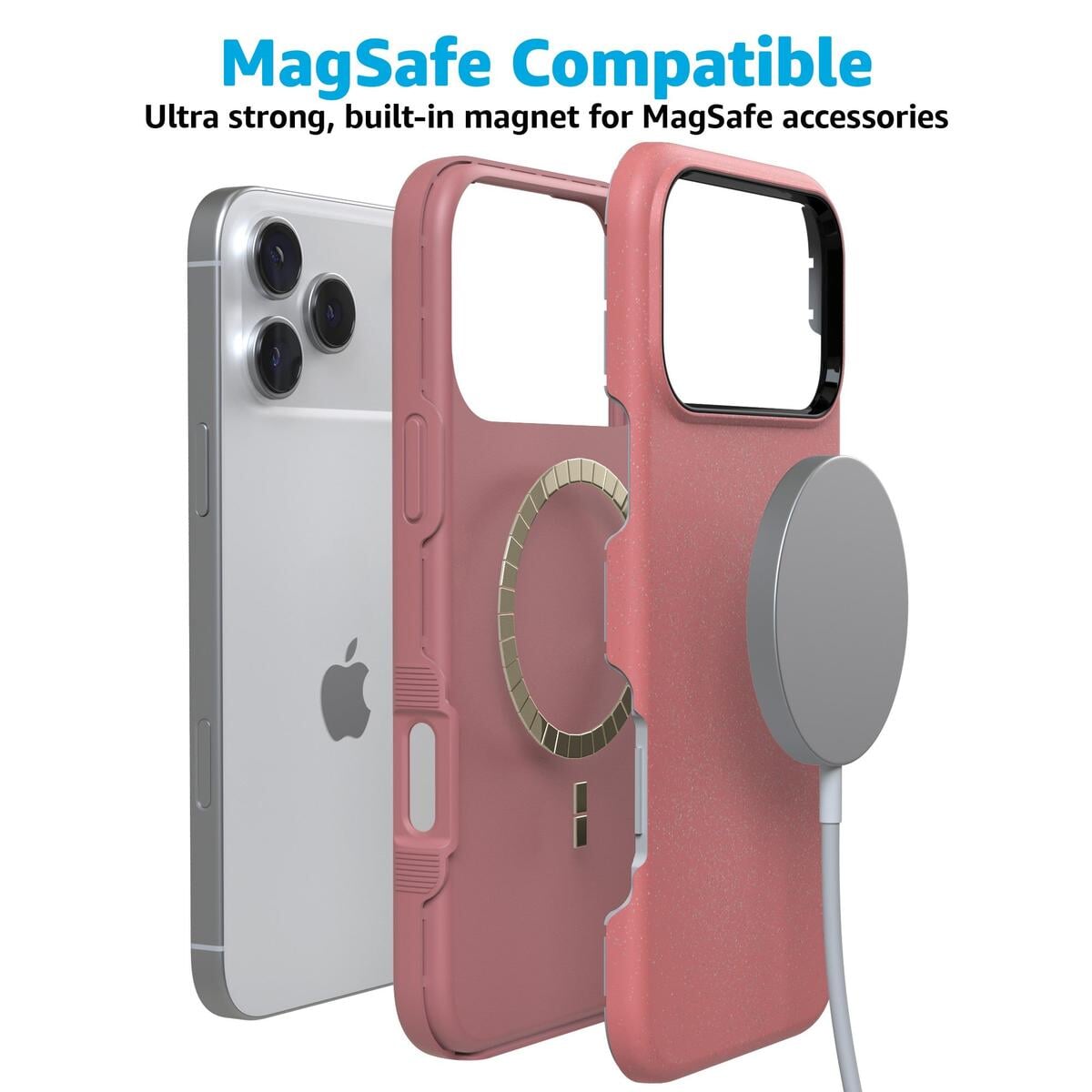 Starfish Wishes | Coral Pink Shimmer Case