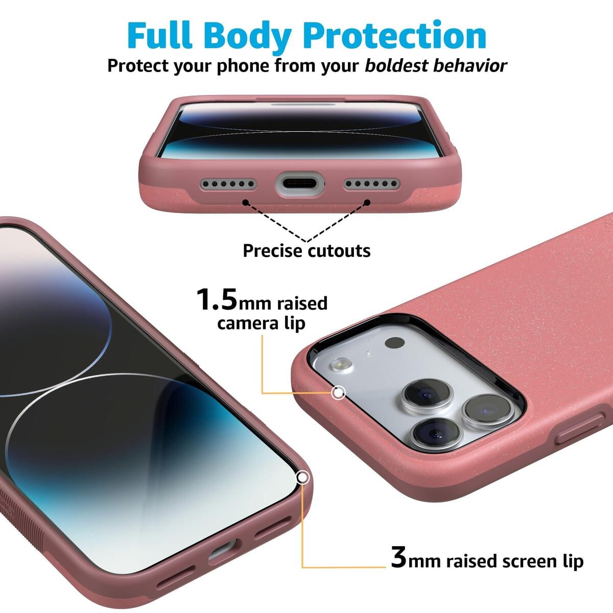 Starfish Wishes | Coral Pink Shimmer Case