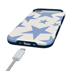 Stars Align | Blue & White Stars Case