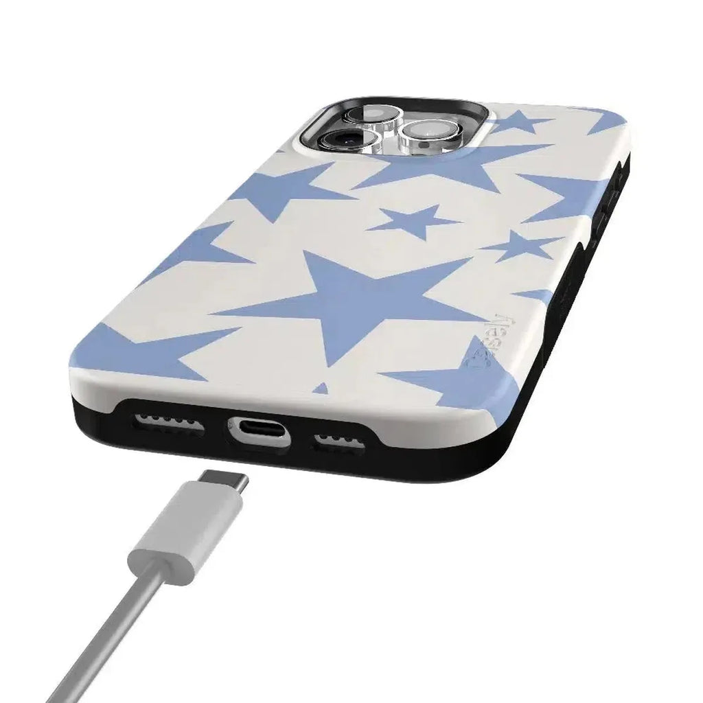 Stars Align | Blue & White Stars Case