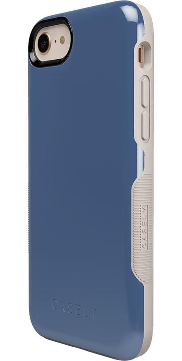 Steel Blue on Nude | Ultra-Protective Bold Case