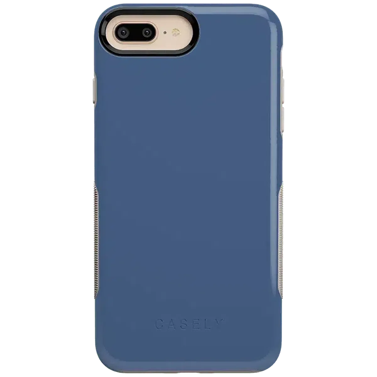 Steel Blue on Nude | Ultra-Protective Bold Case