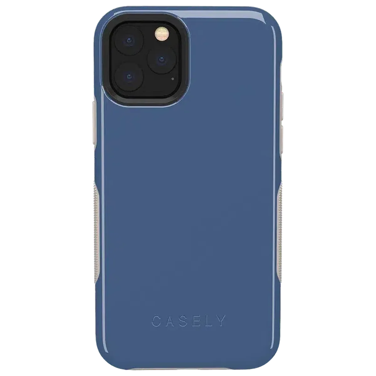 Steel Blue on Nude | Ultra-Protective Bold Case