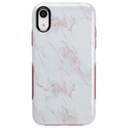 Subtle Blush | White and Pink Marble Case