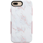 Subtle Blush | White and Pink Marble Case