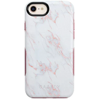 Subtle Blush | White and Pink Marble Case