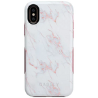 Subtle Blush | White and Pink Marble Case