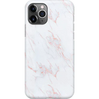 Subtle Blush | White and Pink Marble Case