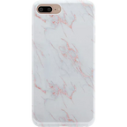 Subtle Blush | White and Pink Marble Case