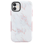 Subtle Blush | White and Pink Marble Case
