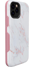 Subtle Blush | White and Pink Marble Case