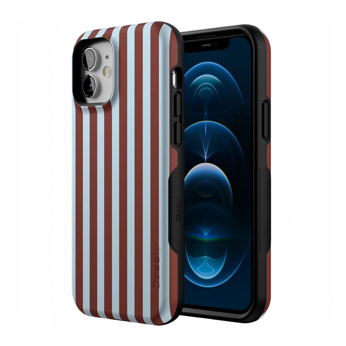 Sunday in Brooklyn | Blue Stripes Case