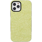 Swirl Away | Tea Green Geometric Case