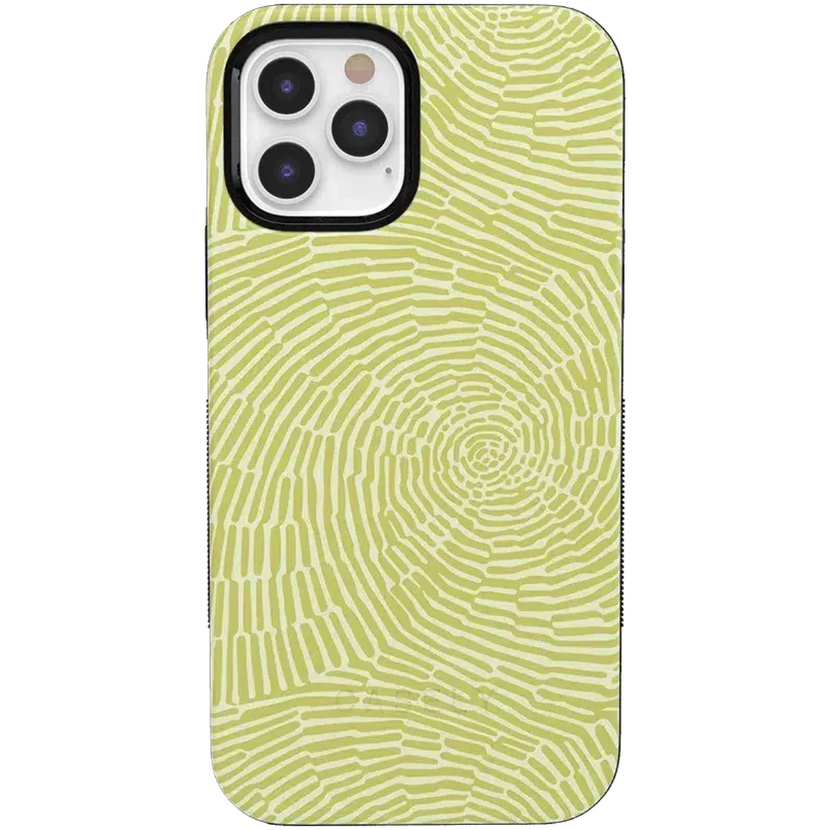 Swirl Away | Tea Green Geometric Case