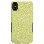 Swirl Away | Tea Green Geometric Case