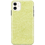 Swirl Away | Tea Green Geometric Case