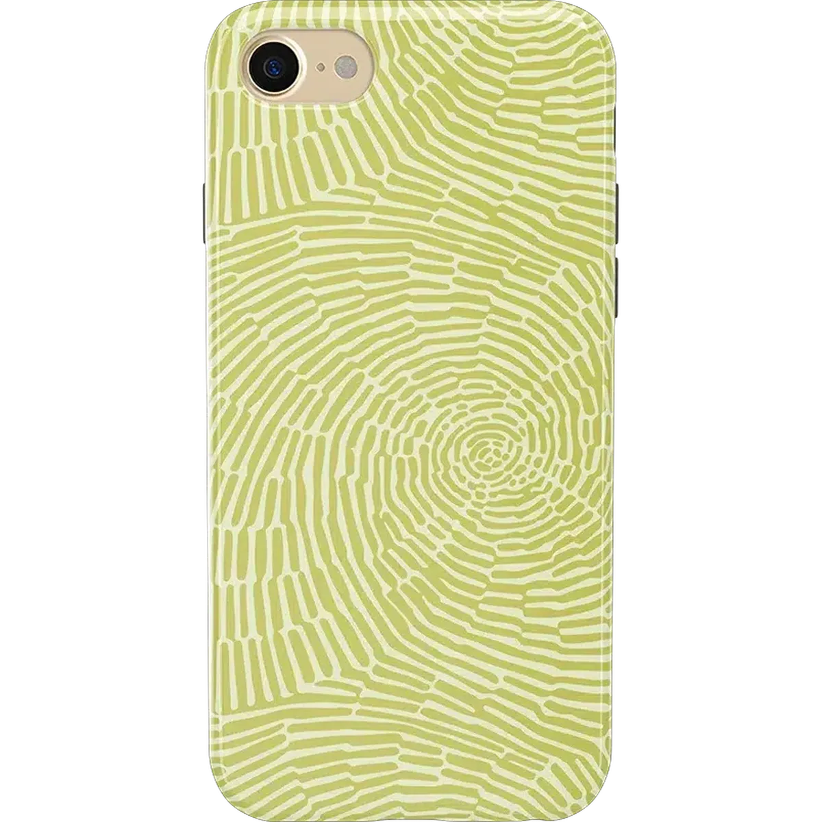 Swirl Away | Tea Green Geometric Case