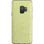 Swirl Away | Tea Green Geometric Samsung Case