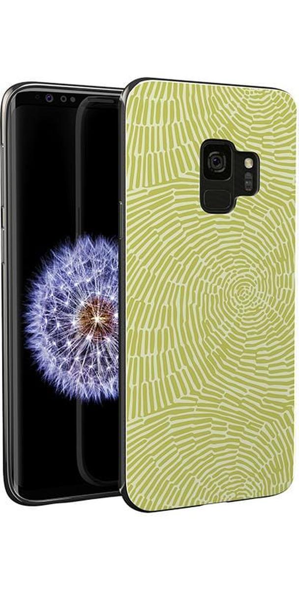 Swirl Away | Tea Green Geometric Samsung Case