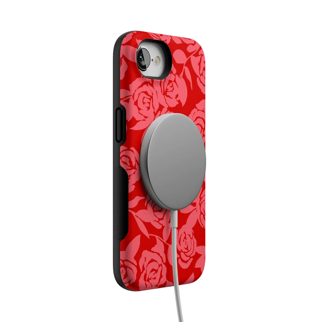 Final Rose | Red & Pink Floral Case