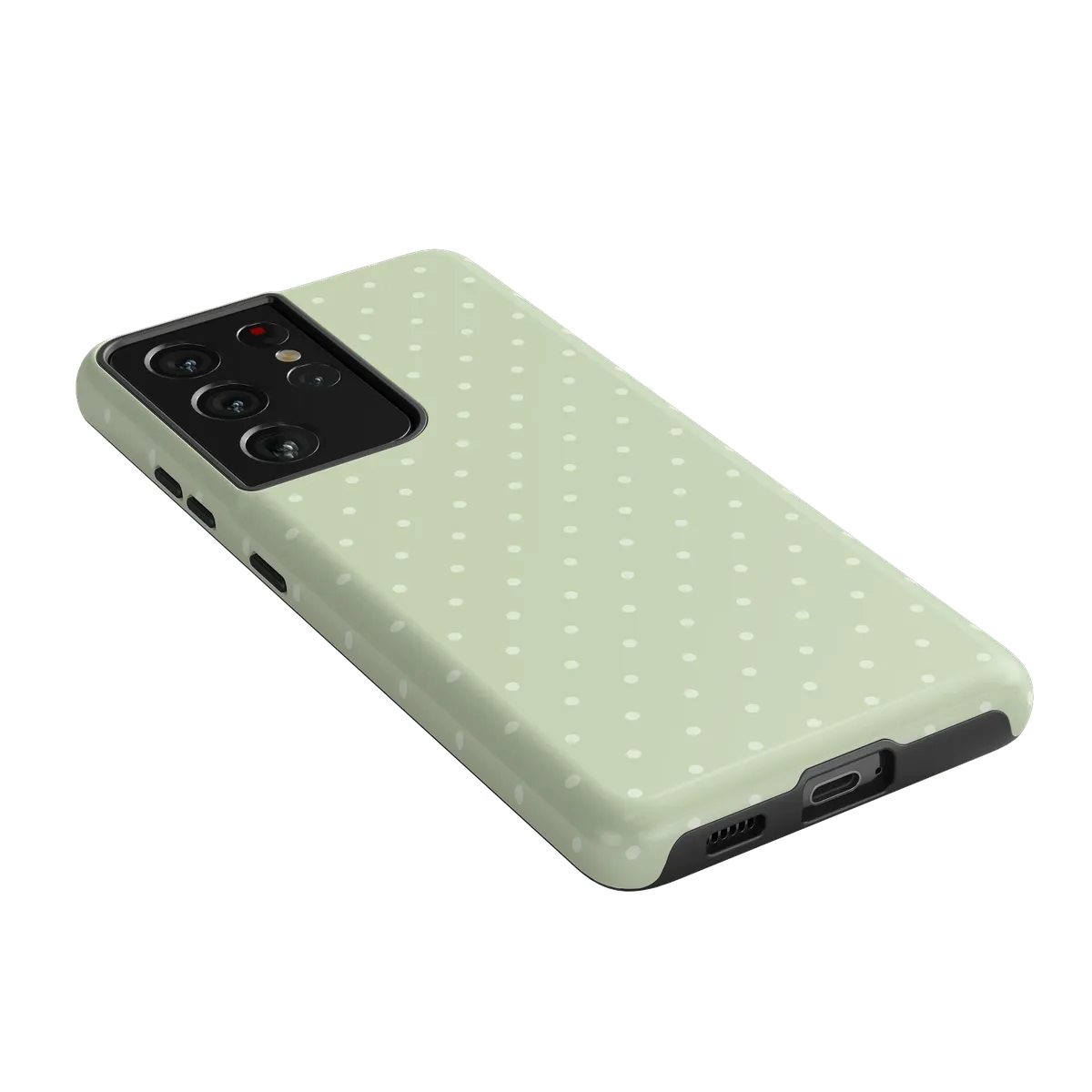 On the Dot | Green Polka Dot Case