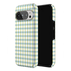 Pastel Picnic | Blue & Green Gingham Case