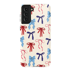 American Girlie | Red White & Blue Bows Case