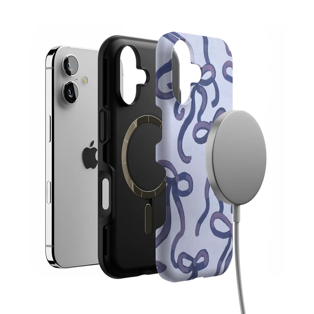 Love Me Knot | Blue Bow Case