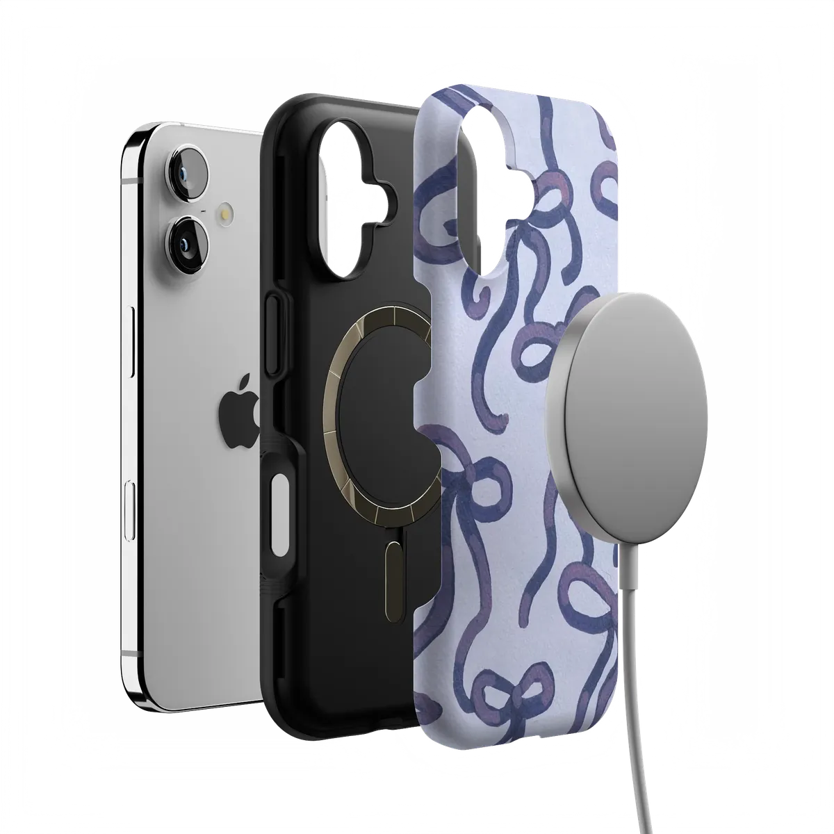 Love Me Knot | Blue Bow Case