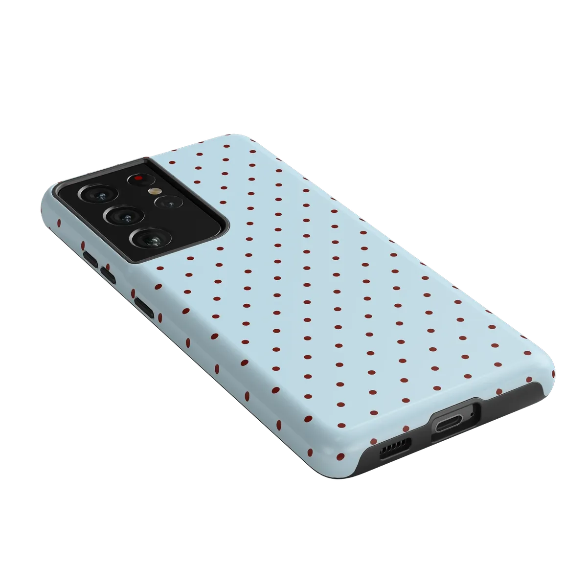 On the Dot | Blue Polka Dot Case