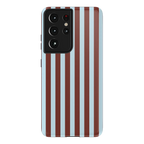 Sunday in Brooklyn | Blue Stripes Case